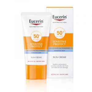 Eucerin sun krema za zaštitu osetljive kože od sunca SPF 50+ 50 ml