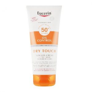 Eucerin Dry Touch Gel-krem za zaštitu osetljive kože od sunca SPF 50+ 200 ml