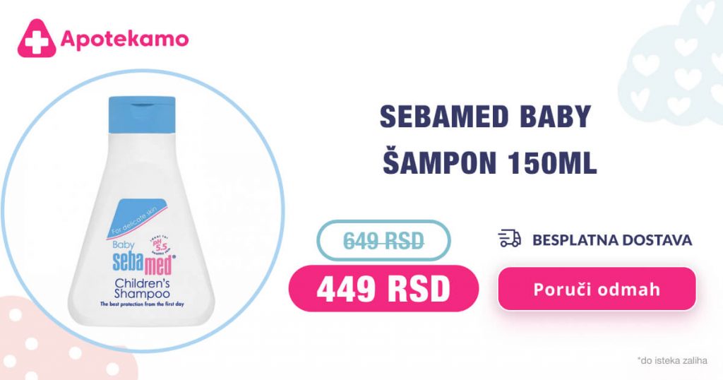 Sebamed baby šampon 150ml