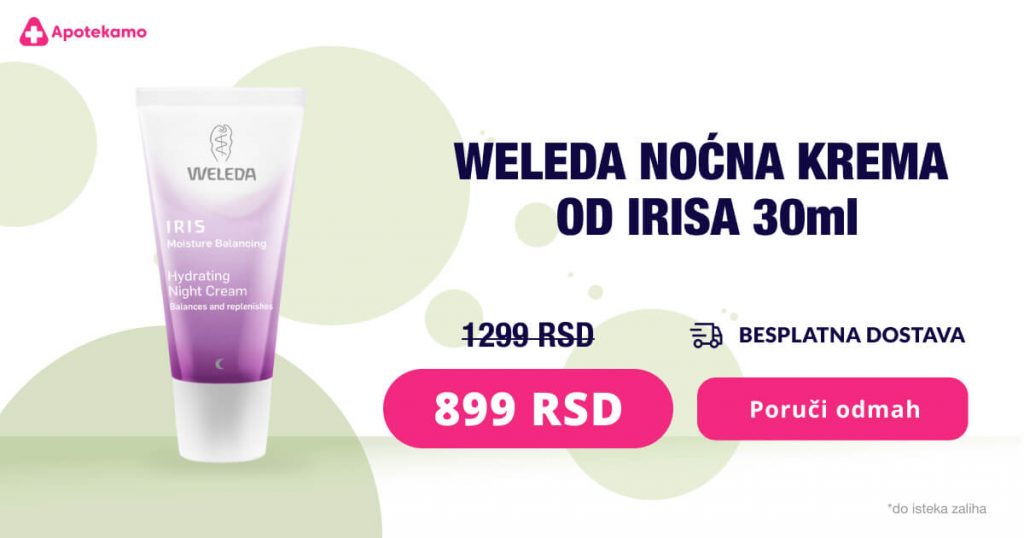 Weleda nožna krema od irisa