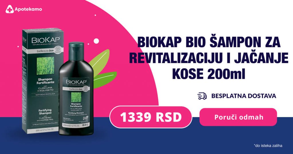 Biokap šampon za revitalizaciju i jačanje kose