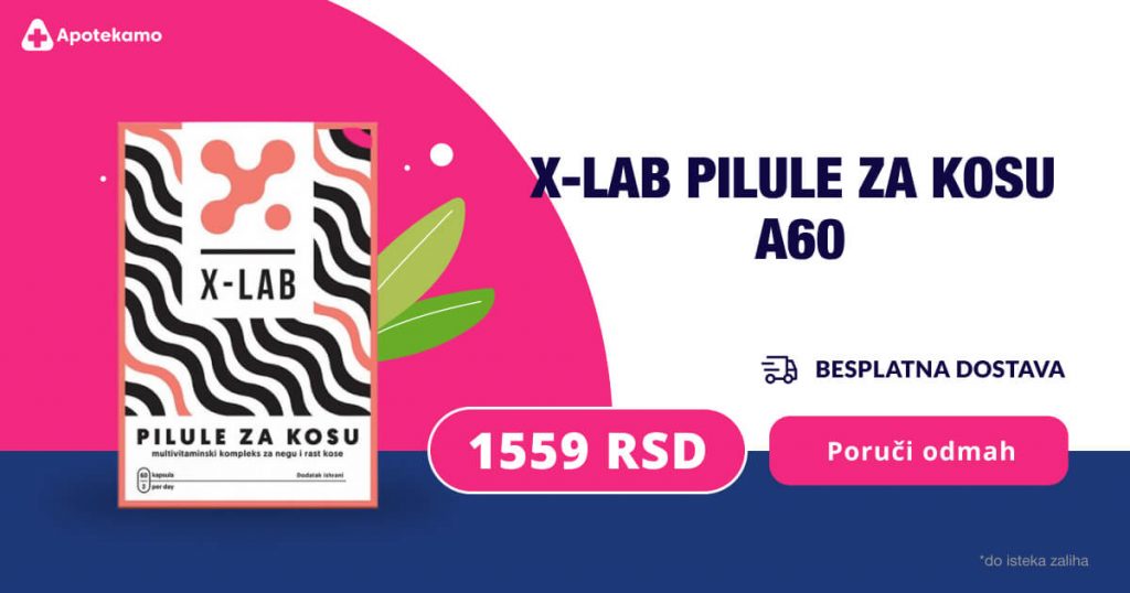 X-lab pilule za kosu A60