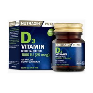 Nutraxin Vitamin D3 1000IU (25mcg)